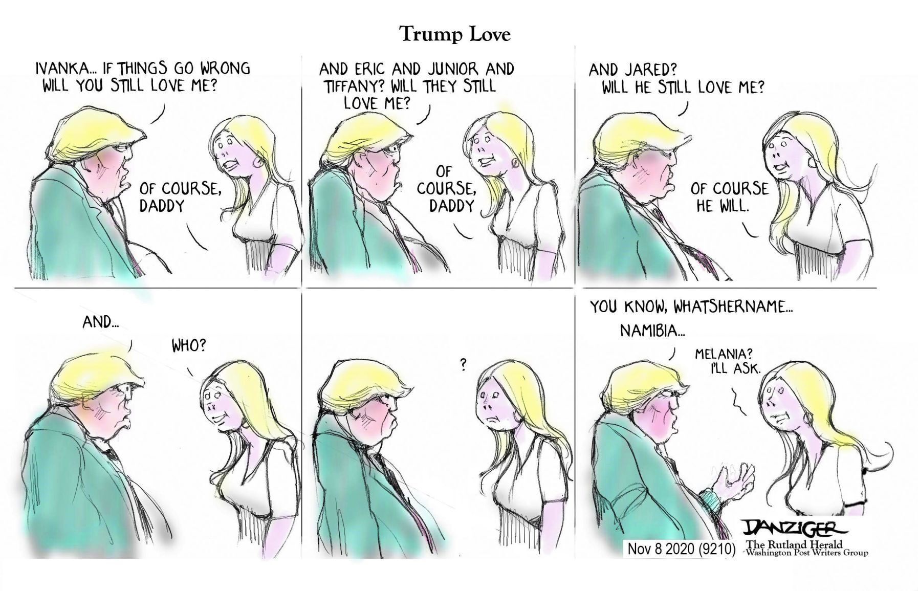 Jeff Danziger cartoon